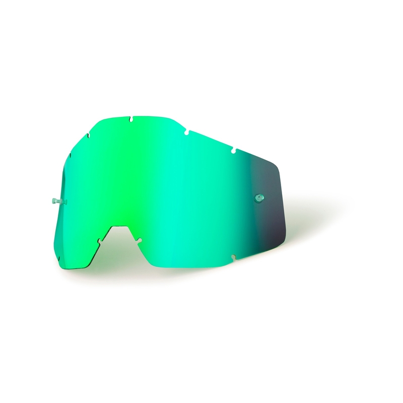 Roheline kroomitud plexi laste prillidele 100% Accuri/Strata