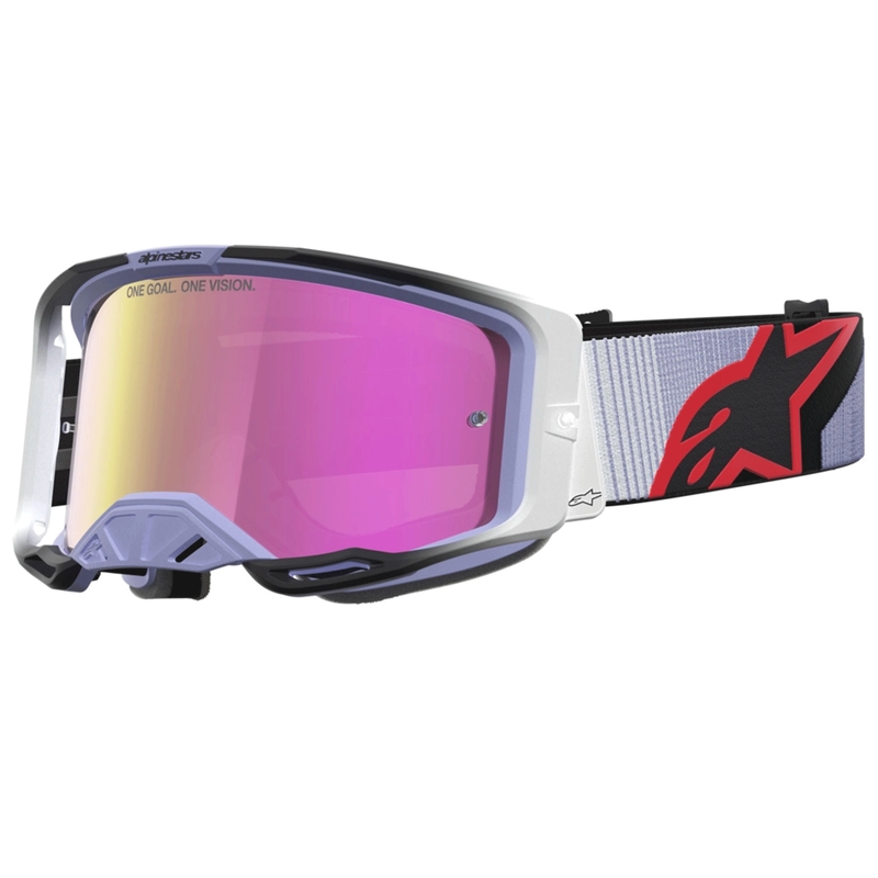 Alpinestars Vision 8 Maven motokrossiprillid lavendli-mustad