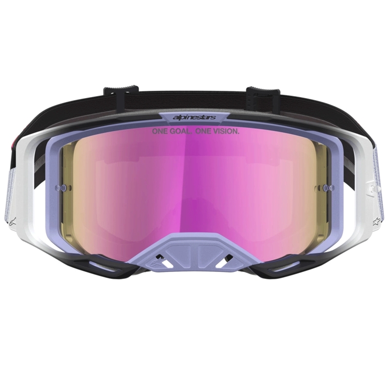 Alpinestars Vision 8 Maven motokrossiprillid lavendli-mustad