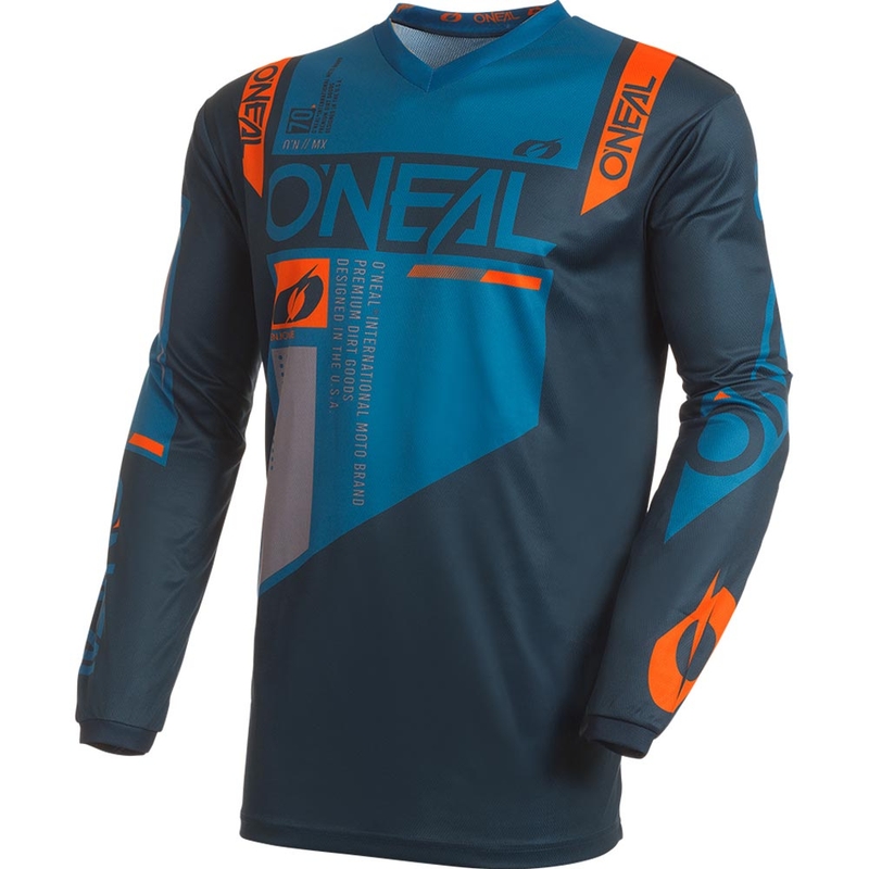 O'Neal Element Factor motokrossisärk sinine-oranž