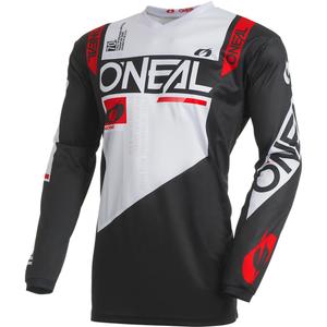 O'Neal Element Factor motokrossisärk must-valge