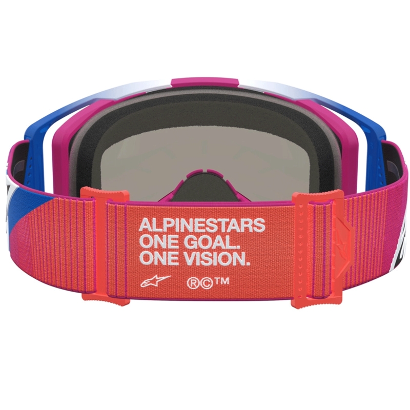 Alpinestars Vision 8 Maven motokrossiprillid puna-mustad