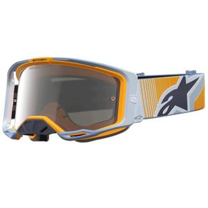 Alpinestars Vision 8 Maven sini-oranžid motokrossiprillid