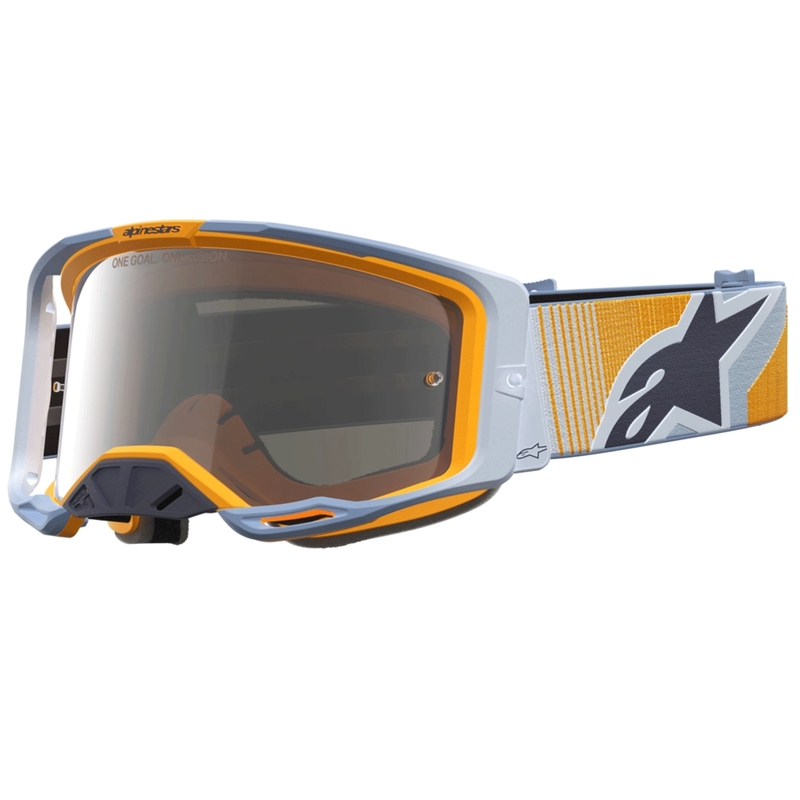 Alpinestars Vision 8 Maven sini-oranžid motokrossiprillid