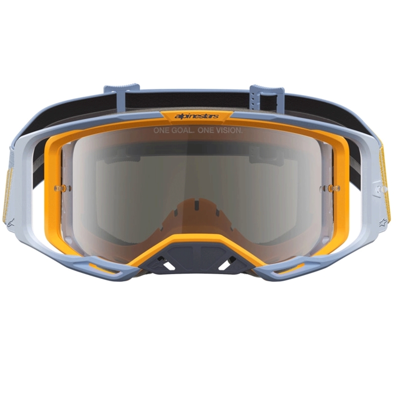 Alpinestars Vision 8 Maven sini-oranžid motokrossiprillid