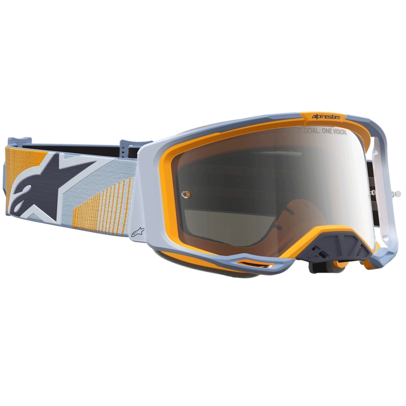 Alpinestars Vision 8 Maven sini-oranžid motokrossiprillid
