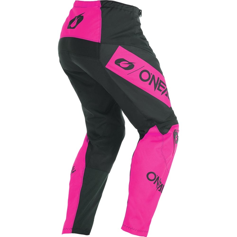 Naiste motokrossipüksid O'Neal Element Racewear must-roosa