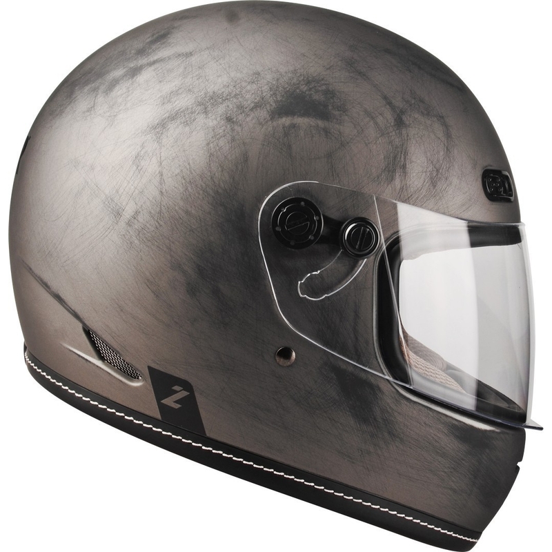 Integreeritud mootorratta kiiver Lazer Oroshi Cafe Racer must-pruun allahindlus