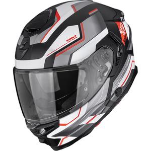 Scorpion EXO-GT SP Air Arkon täismaskiiver matt must-hõbedane-punane