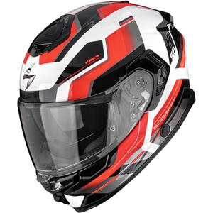Scorpion EXO-GT SP Air Arkon täismaskmootorratta kiiver valge-punane
