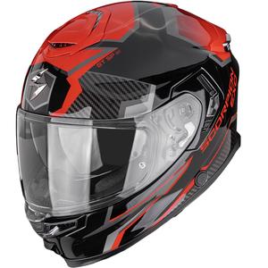 Scorpion EXO-GT SP Air Atlas täismaskiiver must-punane