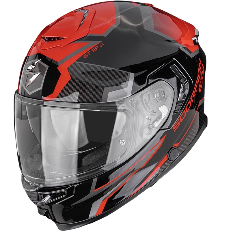 Scorpion EXO-GT SP Air Atlas täismaskiiver must-punane