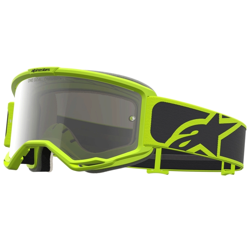 Alpinestars Vision 5 Rora motokrossiprillid must-kollane