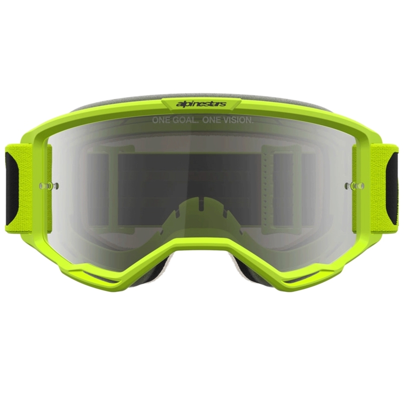 Alpinestars Vision 5 Rora motokrossiprillid must-kollane