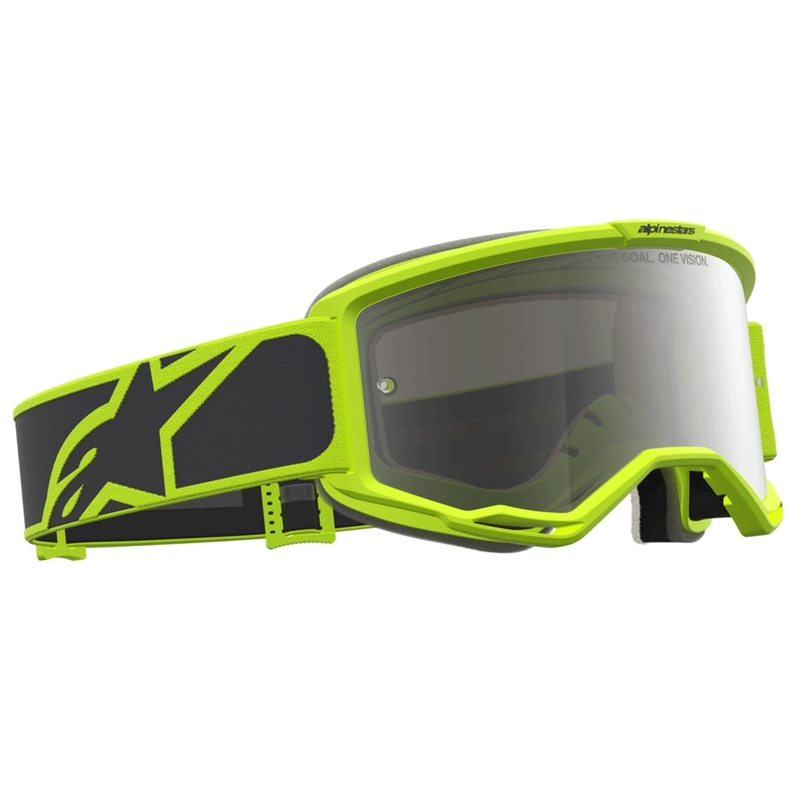 Alpinestars Vision 5 Rora motokrossiprillid must-kollane
