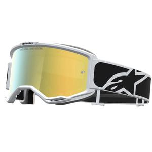 Alpinestars Vision 5 Rora motokrossiprillid must-valged