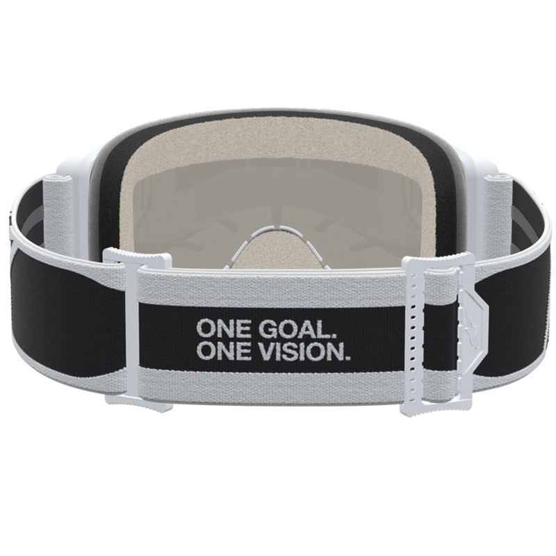 Alpinestars Vision 5 Rora motokrossiprillid must-valged