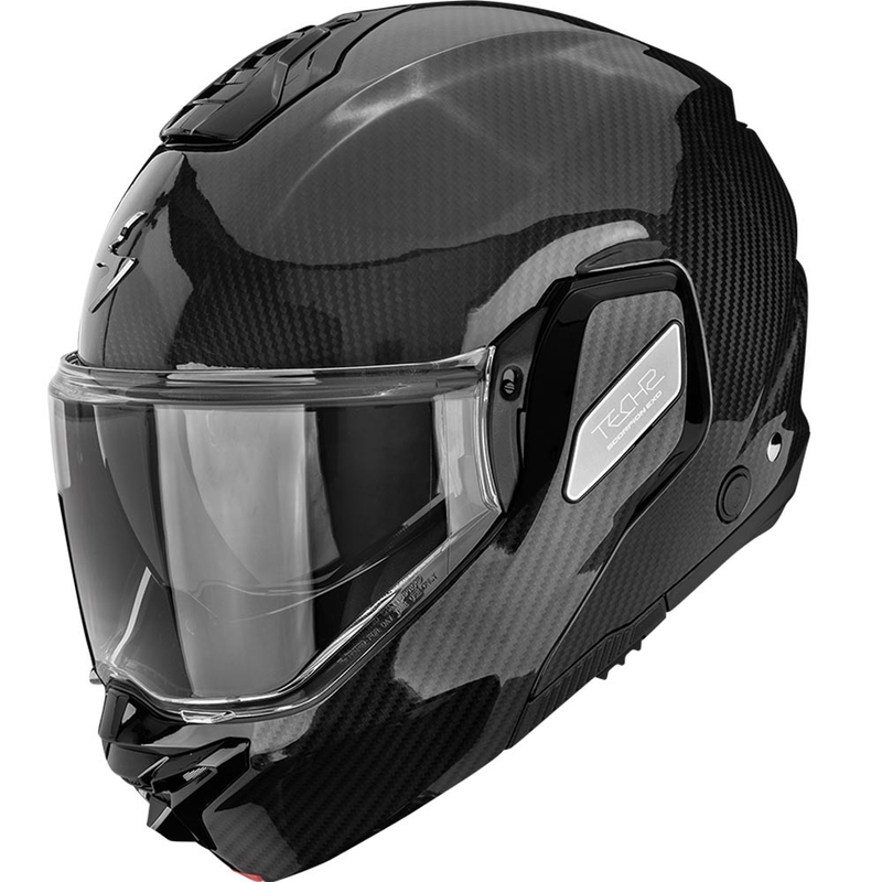 Scorpion EXO-TECH II Carbon Solid ülespööratav mootorrattakiiver must