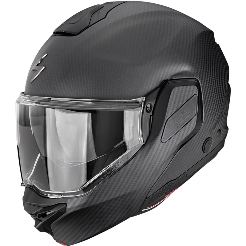 Scorpion EXO-TECH II Carbon Solid ülespööratav mootorrattakiiver mattmust