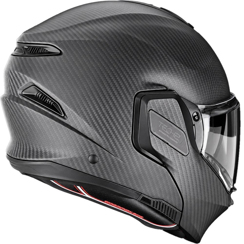 Scorpion EXO-TECH II Carbon Solid ülespööratav mootorrattakiiver mattmust