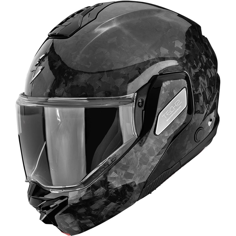 Scorpion EXO-TECH II Onyx Carbon ülespööratav mootorrattakiiver must
