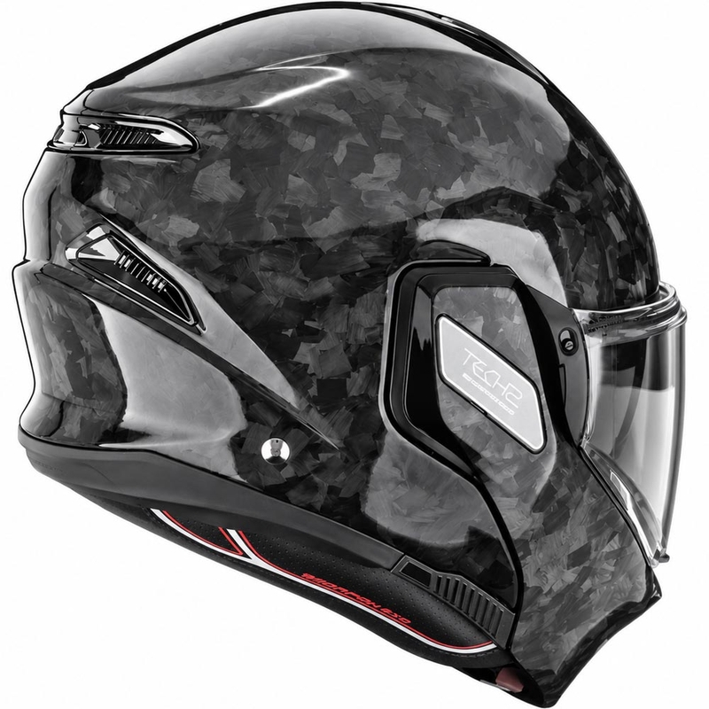 Scorpion EXO-TECH II Onyx Carbon ülespööratav mootorrattakiiver must