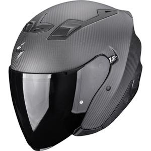 Scorpion EXO-Z1 Carbon Solid avatud mootorrattakiiver mattmust