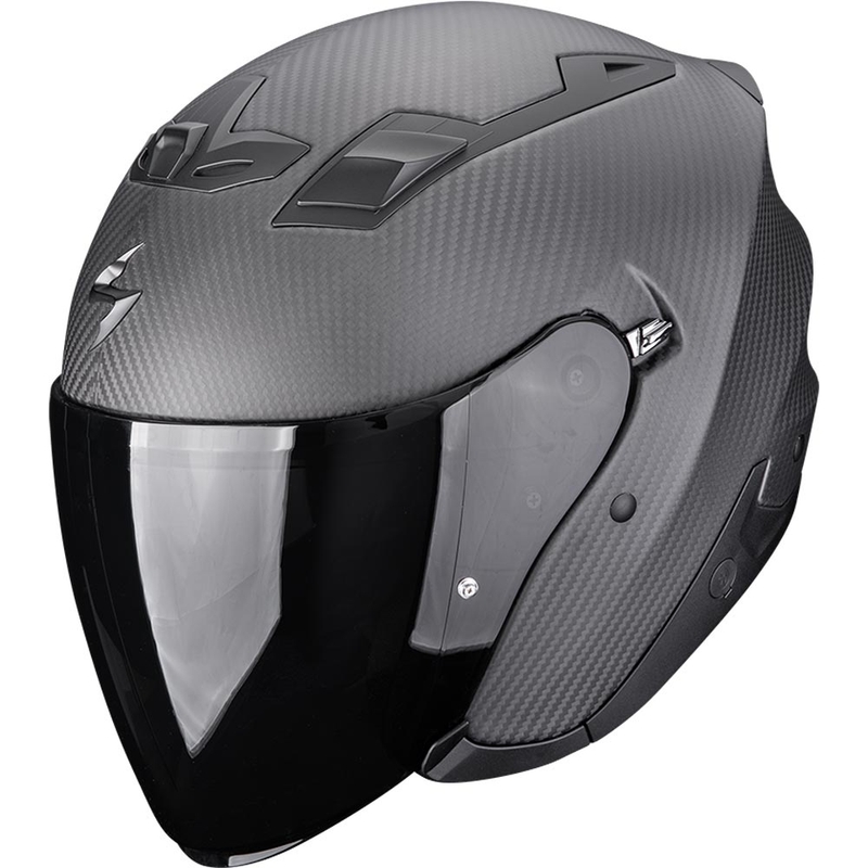 Scorpion EXO-Z1 Carbon Solid avatud mootorrattakiiver mattmust