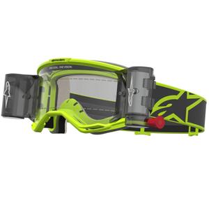 Alpinestars Vision 5 Rora Roll-Off motokrossiprillid, tumekollased-mustad