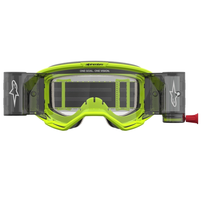 Alpinestars Vision 5 Rora Roll-Off motokrossiprillid, tumekollased-mustad