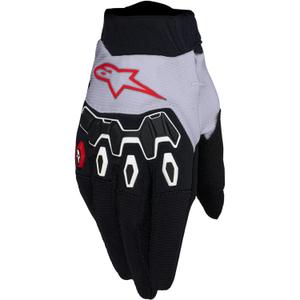 Alpinestars Full Bore V2 krossikindad helelilla-must-punane