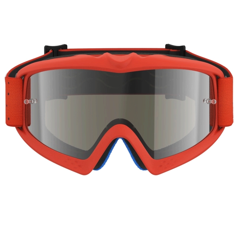 Alpinestars Vision Youth Vesta oranž-hõbedased laste motokrossiprillid