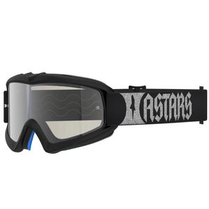 Alpinestars Vision Noorte Atrox Laste Krossiprillid Must-Hõbedane