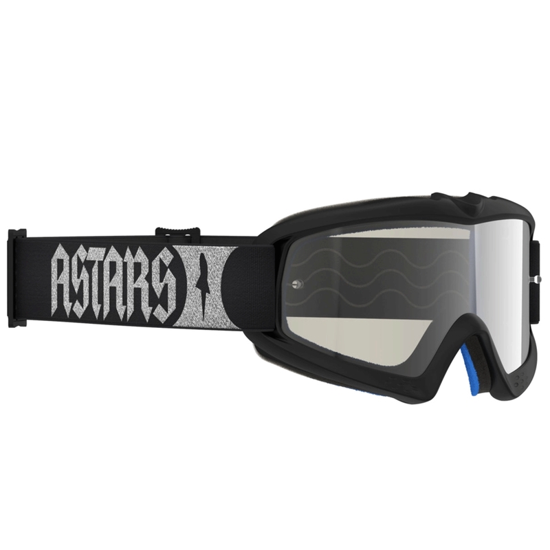 Alpinestars Vision Noorte Atrox Laste Krossiprillid Must-Hõbedane
