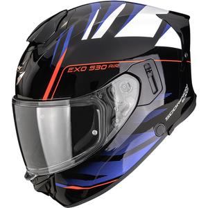 Scorpion EXO-530 Air Tigris täisnäoga mootorrattakiiver must-sinine-valge