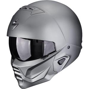 Moodulmootorratta kiiver Scorpion EXO-COMBAT II matt titaanhall