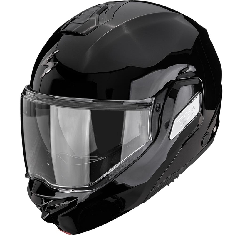 Scorpion EXO-TECH II Solid ülespööratav mootorrattakiiver must