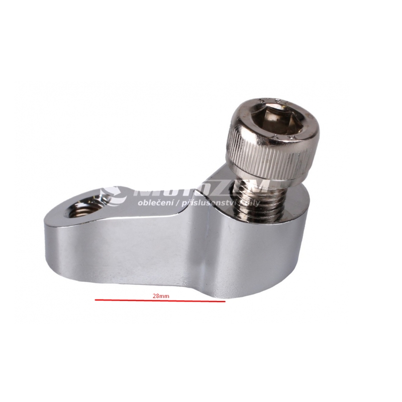 Universaalne adapter peegli pikendamiseks R-TOOL M10 kroomitud