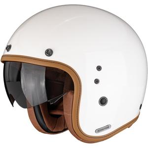Scorpion Belfast II Luxe avatud mootorrattakiiver kreemjas