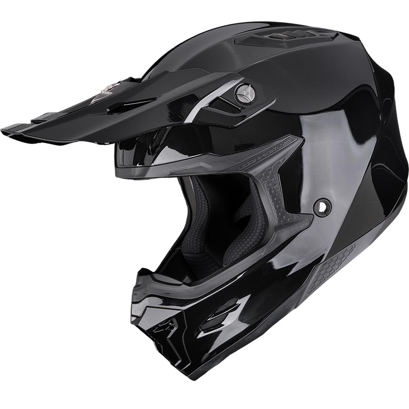 Scorpion SMX-10 Solid motokrossi kiiver must