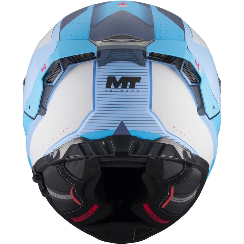 Täismaskiiver MT Thunder 4 R SV Wind Tunnel C7 matt sinakashall