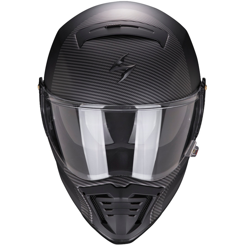 Integrální přilba Scorpion EXO-HX1 Hostium černo-stříbrná