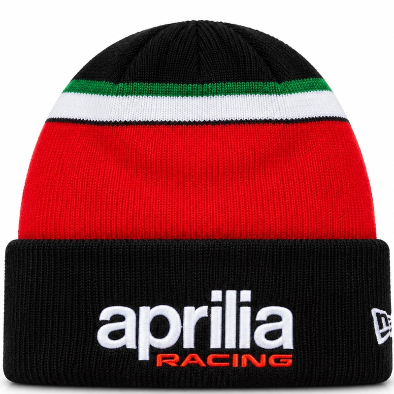 Aprilia BE A RACER nokamüts logoga punane-must