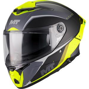Täismaskiiver MT Thunder 4 R SV Wind Tunnel B3 must-hall-fluokollane