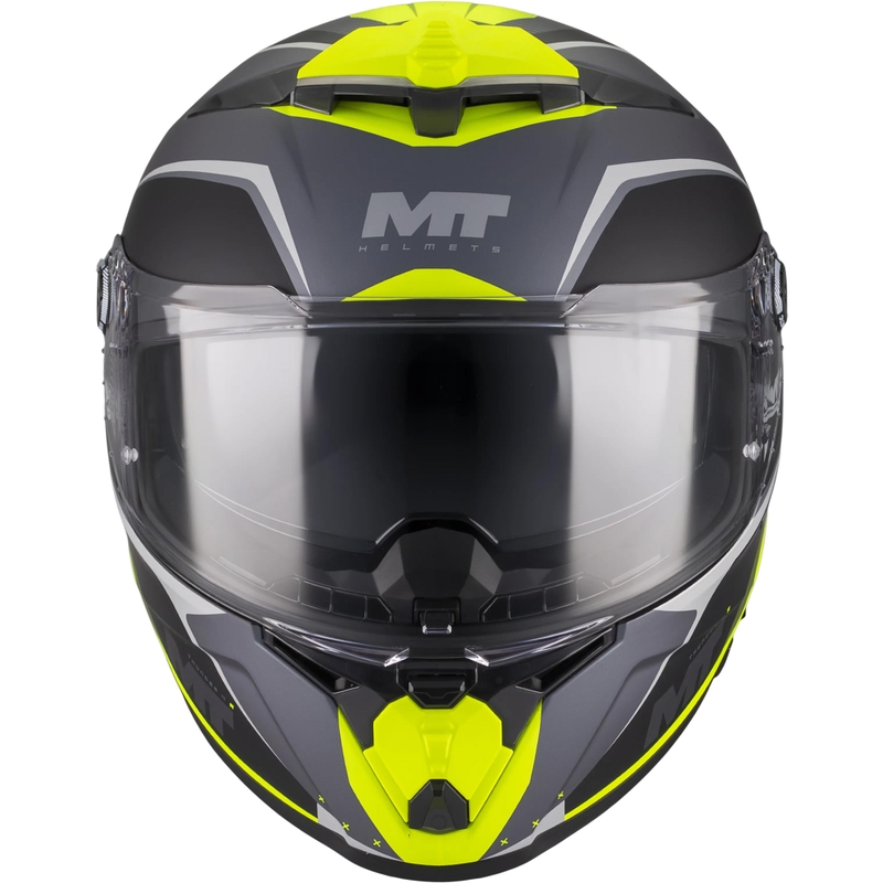 Täismaskiiver MT Thunder 4 R SV Wind Tunnel B3 must-hall-fluokollane