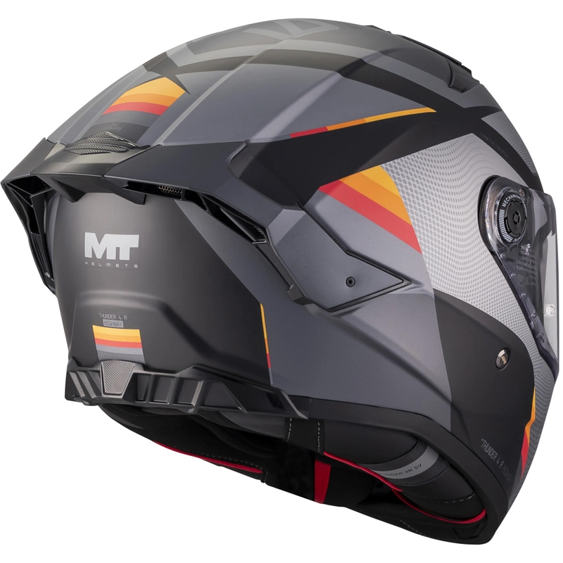 Täismaskiiver MT Thunder 4 R SV Highway B5 matt hall-must