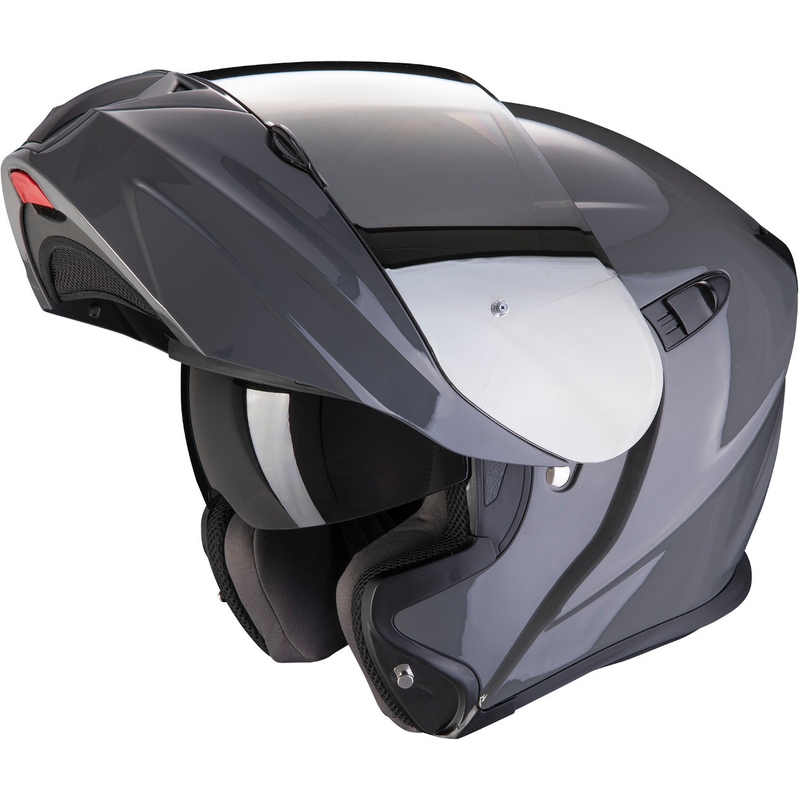 Moto přilba výklopná Scorpion EXO-920 šedá výprodej