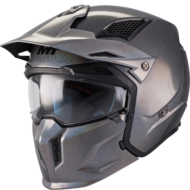 Modulaarne mootorrattakiiver MT Streetfighter SV S Special Pure T2 läikiv mitmevärviline