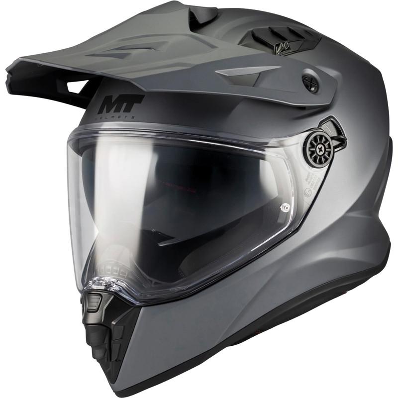 Enduro mootorratta kiiver MT Track SV Pure A2 matt hall