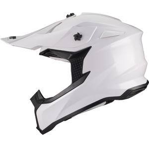 Motokrossi kiiver MT Falcon S Pure A0 valge